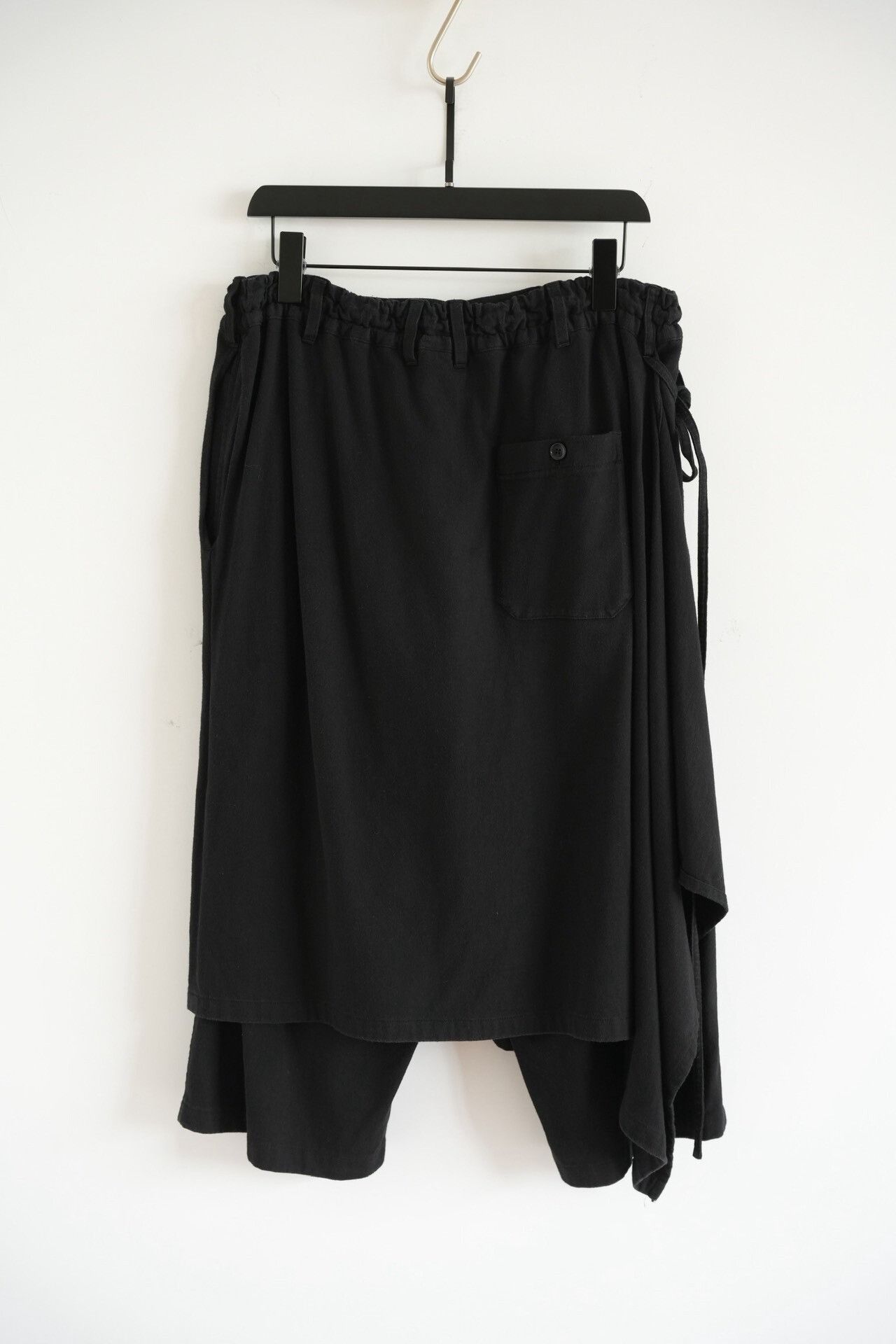 Ground Y Yohji Yamamoto 20SS Asymmetric Skirt Pants Size 30" / US 8 / IT 44 - 2 Thumbnail