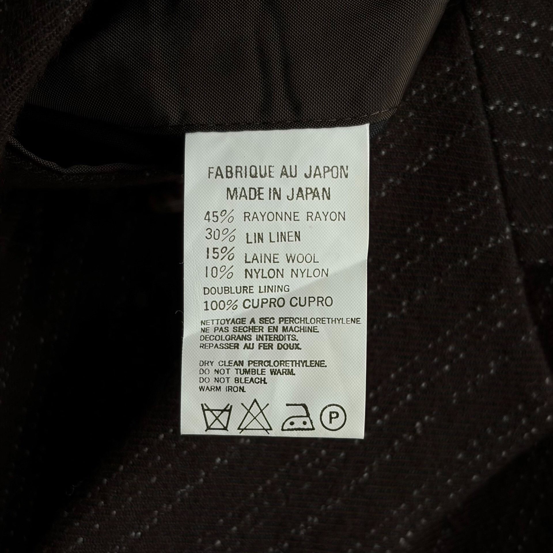 Y's for Men Yohji Yamamoto 2000s Dot Blazer Size US L / EU 52-54 / 3 - 7 Thumbnail