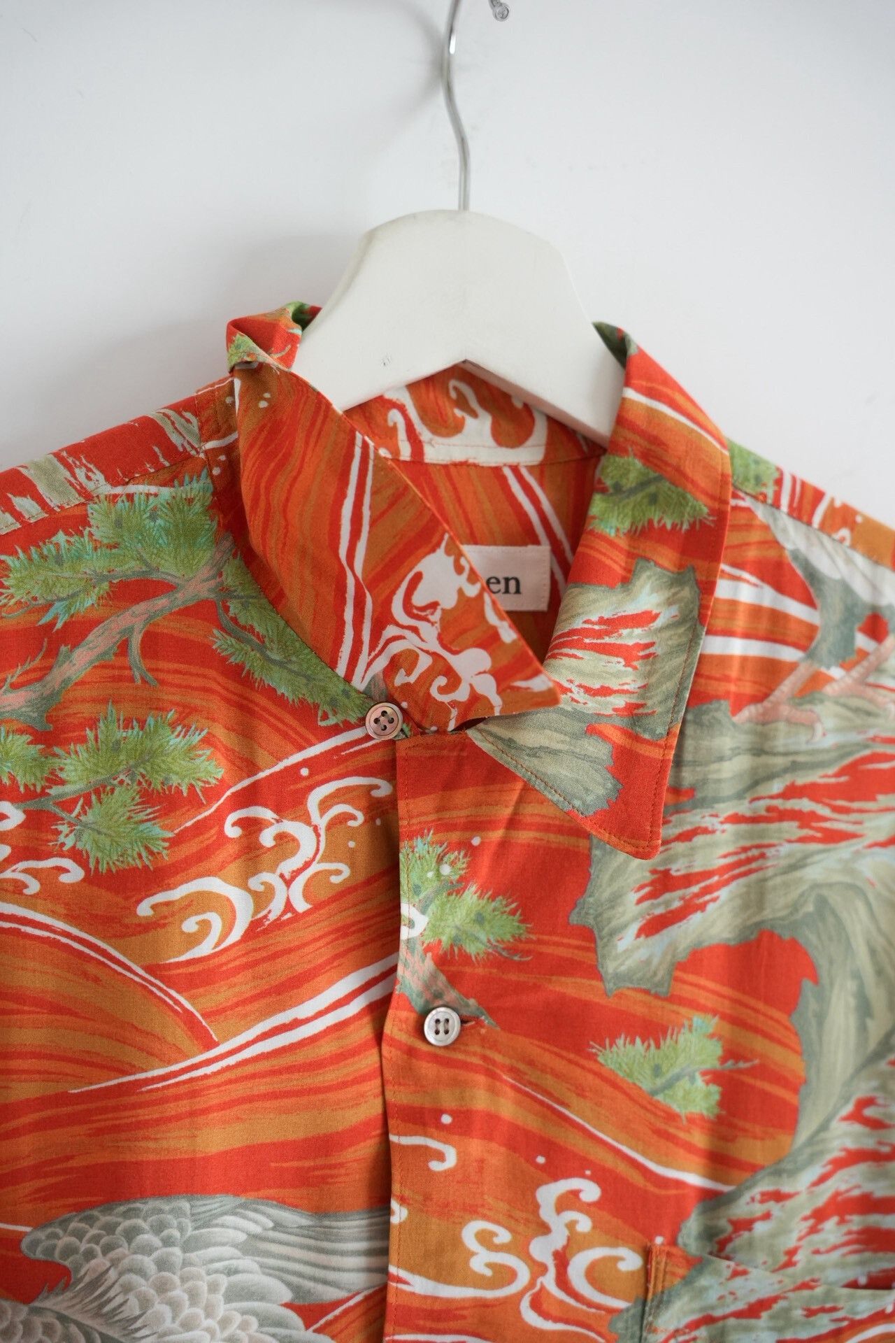 Y's for Men Yohji Yamamoto 00s Eagle Print Shirt Size US L / EU 52-54 / 3 - 4 Thumbnail