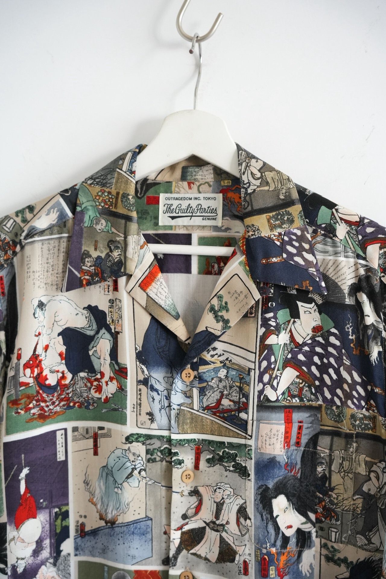 Wacko Maria Wacko Maria 18AW Hyakki Yagyo Shirt Size US M / EU 48-50 / 2 - 3 Thumbnail