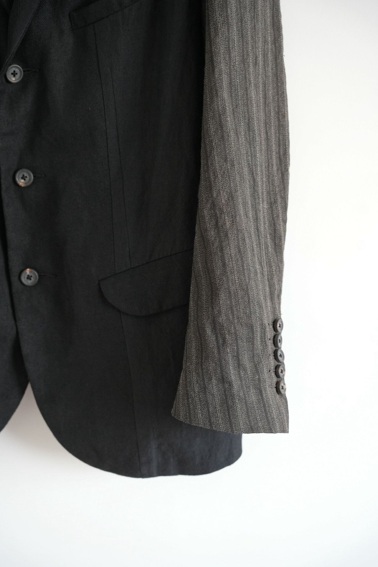 Ziggy Chen Ziggy Chen AW19 Cold-Dyed Stripe Signed Blazer Size US M / EU 48-50 / 2 - 4 Thumbnail