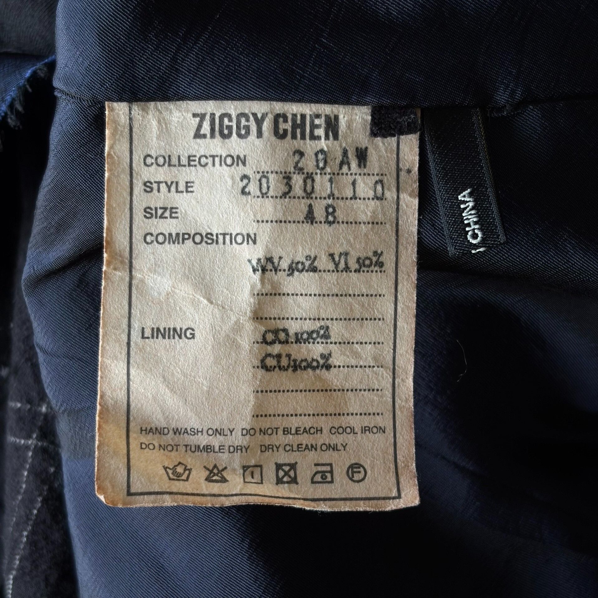 Ziggy Chen Ziggy Chen 20AW Asymmetric Plaid Vest Size US M / EU 48-50 / 2 - 7 Thumbnail