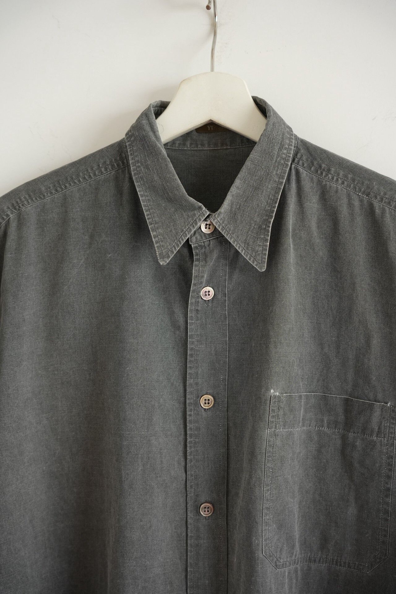 Y's for Men Yohji Yamamoto 90s Vintage Cotton Shirt Size US M / EU 48-50 / 2 - 3 Thumbnail