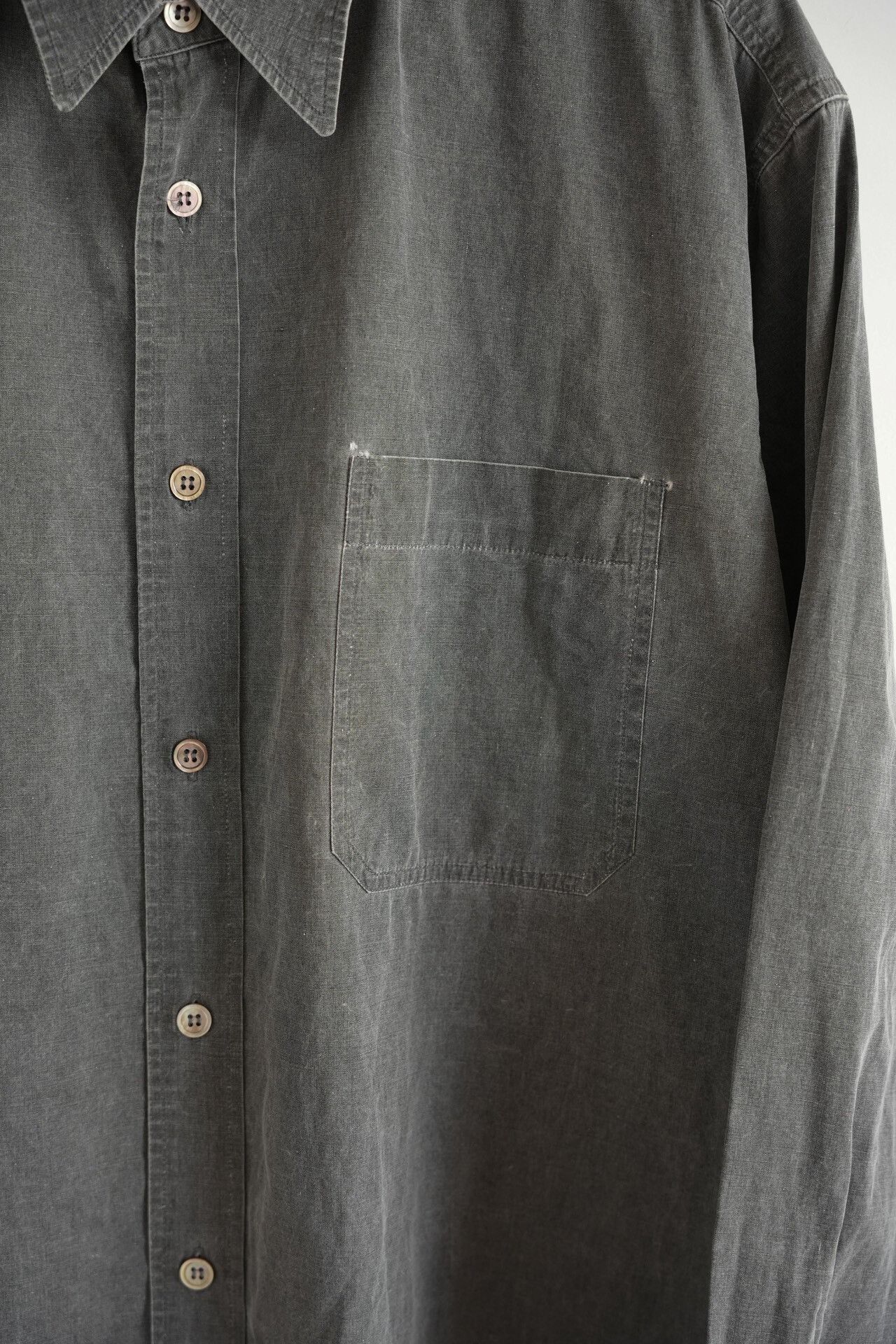 Y's for Men Yohji Yamamoto 90s Vintage Cotton Shirt Size US M / EU 48-50 / 2 - 4 Thumbnail