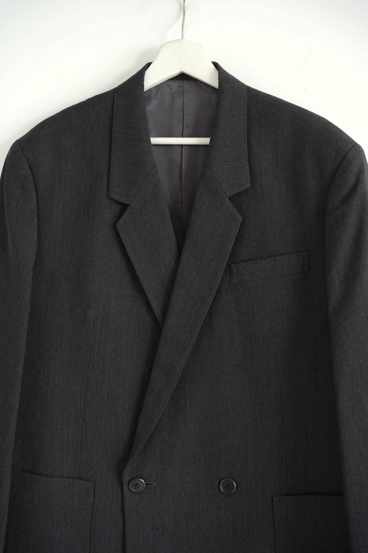 Y's for Men Yohji Yamamoto 90s Double Breasted Suit Size US S / EU 44-46 / 1 - 6 Thumbnail