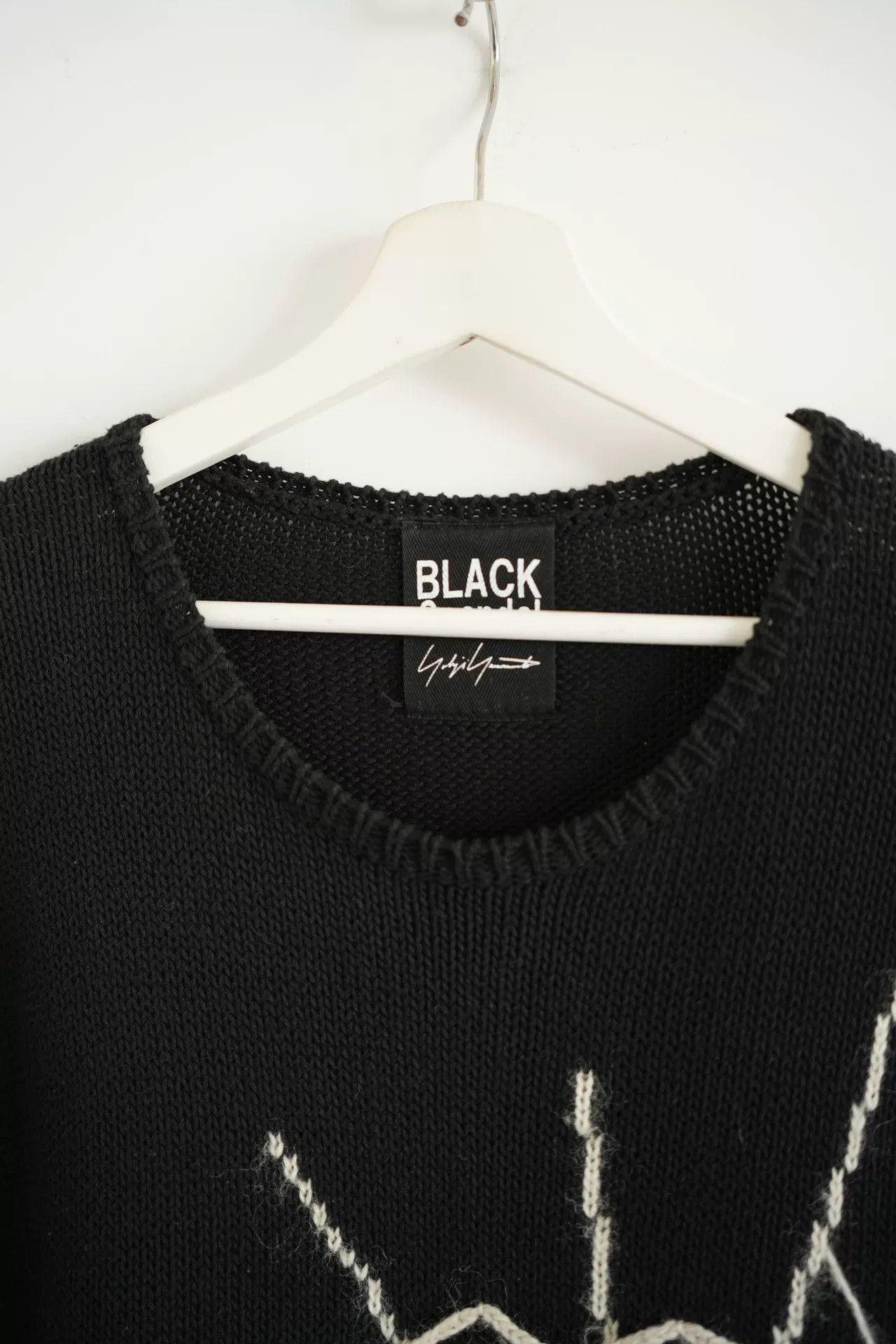 Yohji Yamamoto Yohji Yamamoto 18AW Spider Web Knit Sweater Size US L / EU 52-54 / 3 - 4 Thumbnail