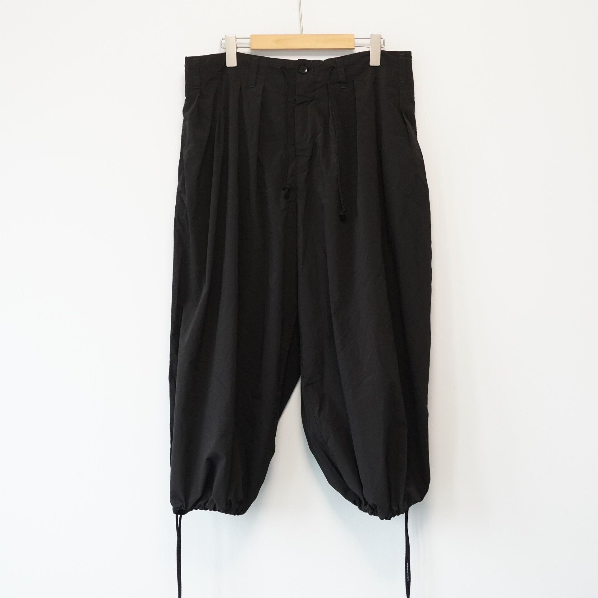 Yohji Yamamoto Yohji Yamamoto 19SS Drawstring Pleated Balloon Pants Size 22" - 3 Thumbnail