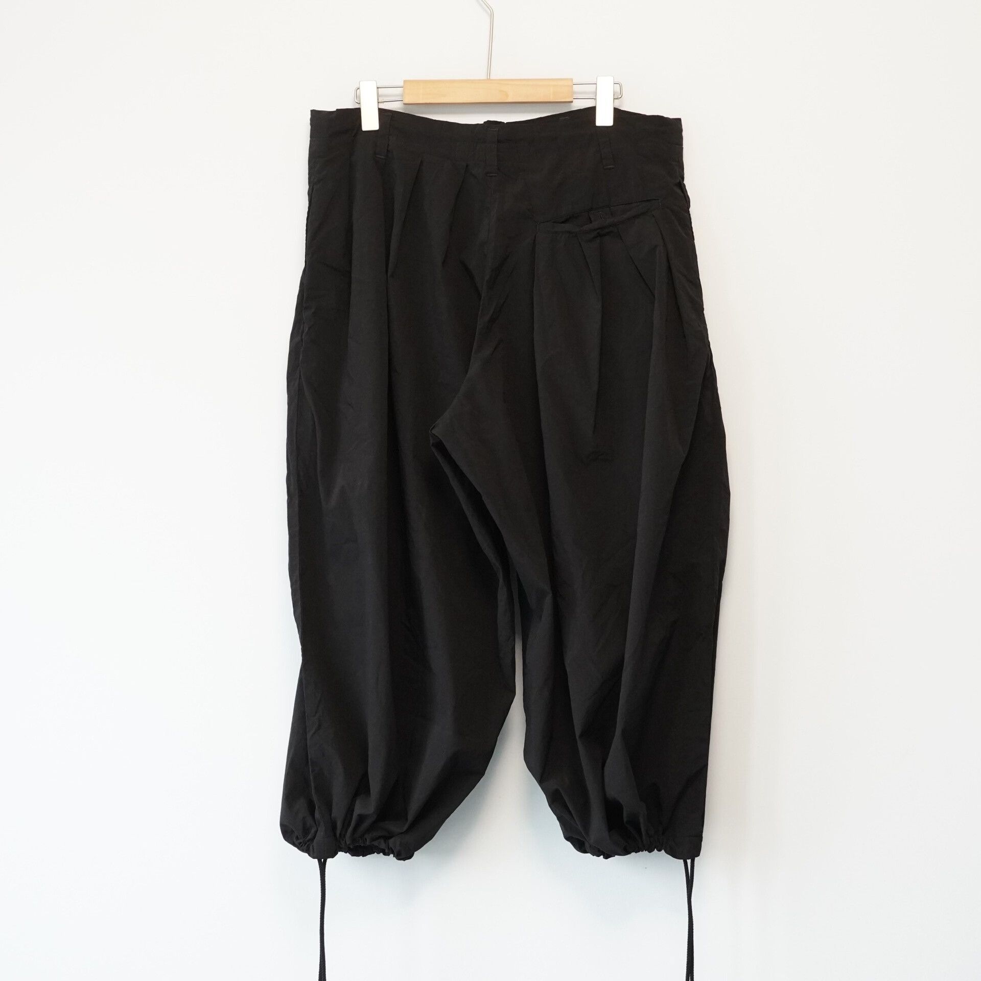 Yohji Yamamoto Yohji Yamamoto 19SS Drawstring Pleated Balloon Pants Size 22" - 4 Thumbnail