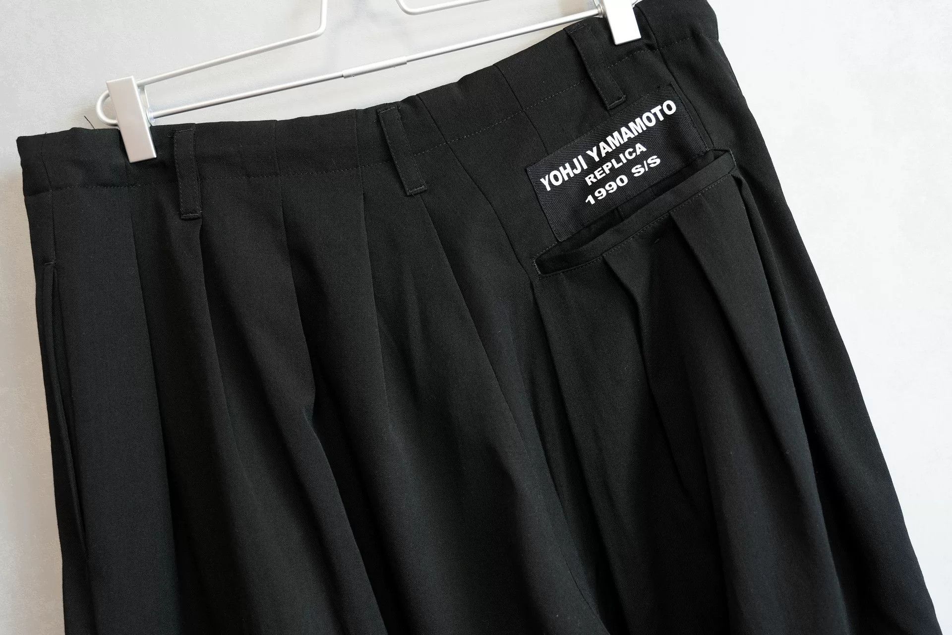 Yohji Yamamoto Yohji Yamamoto 90SS Embroidered Drawstring Balloon Pants Size 22" - 6 Thumbnail