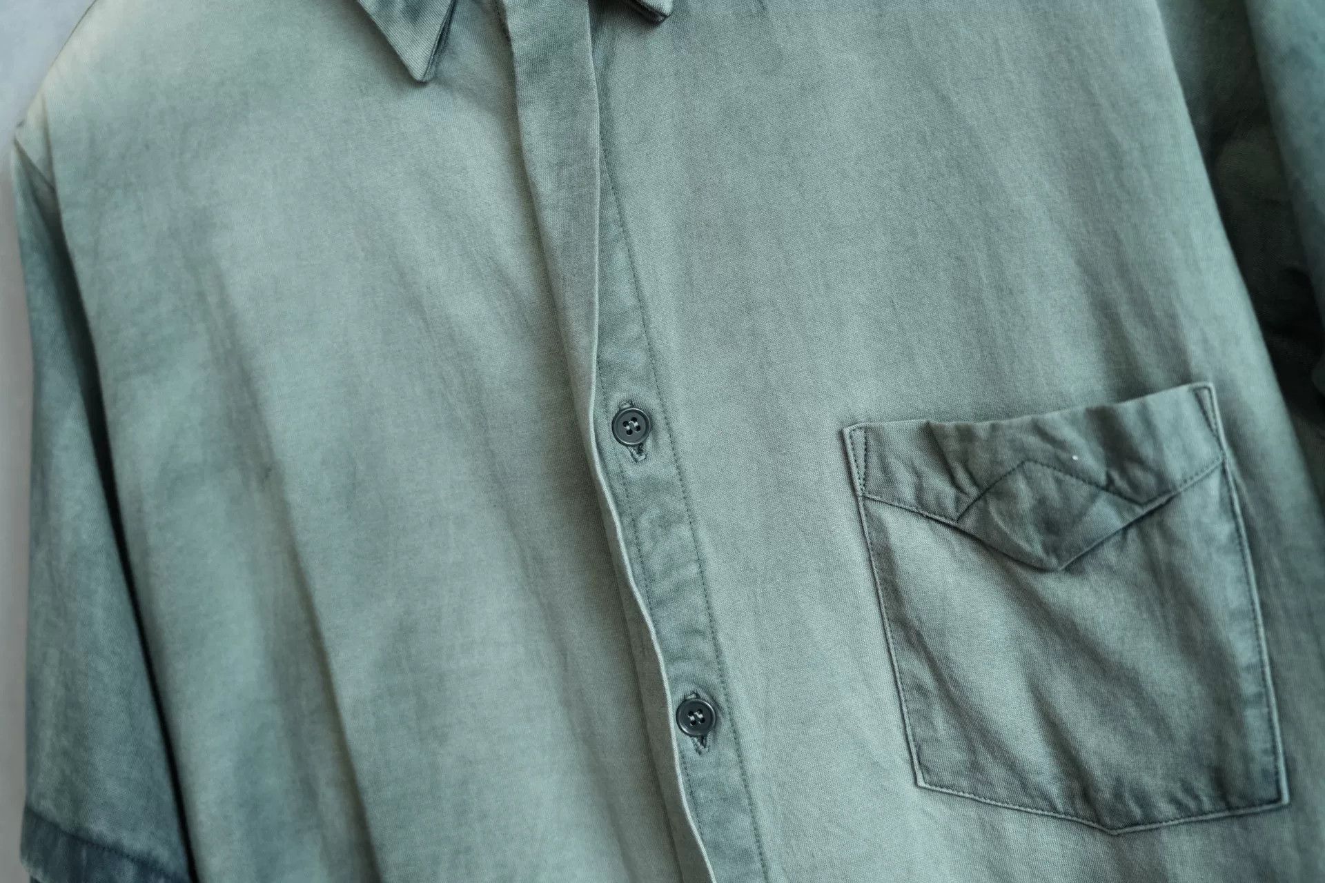 Y's Yohji Yamamoto Y's Floral Short-Sleeve Shirt Size XL / US 12-14 / IT 48-50 - 3 Thumbnail