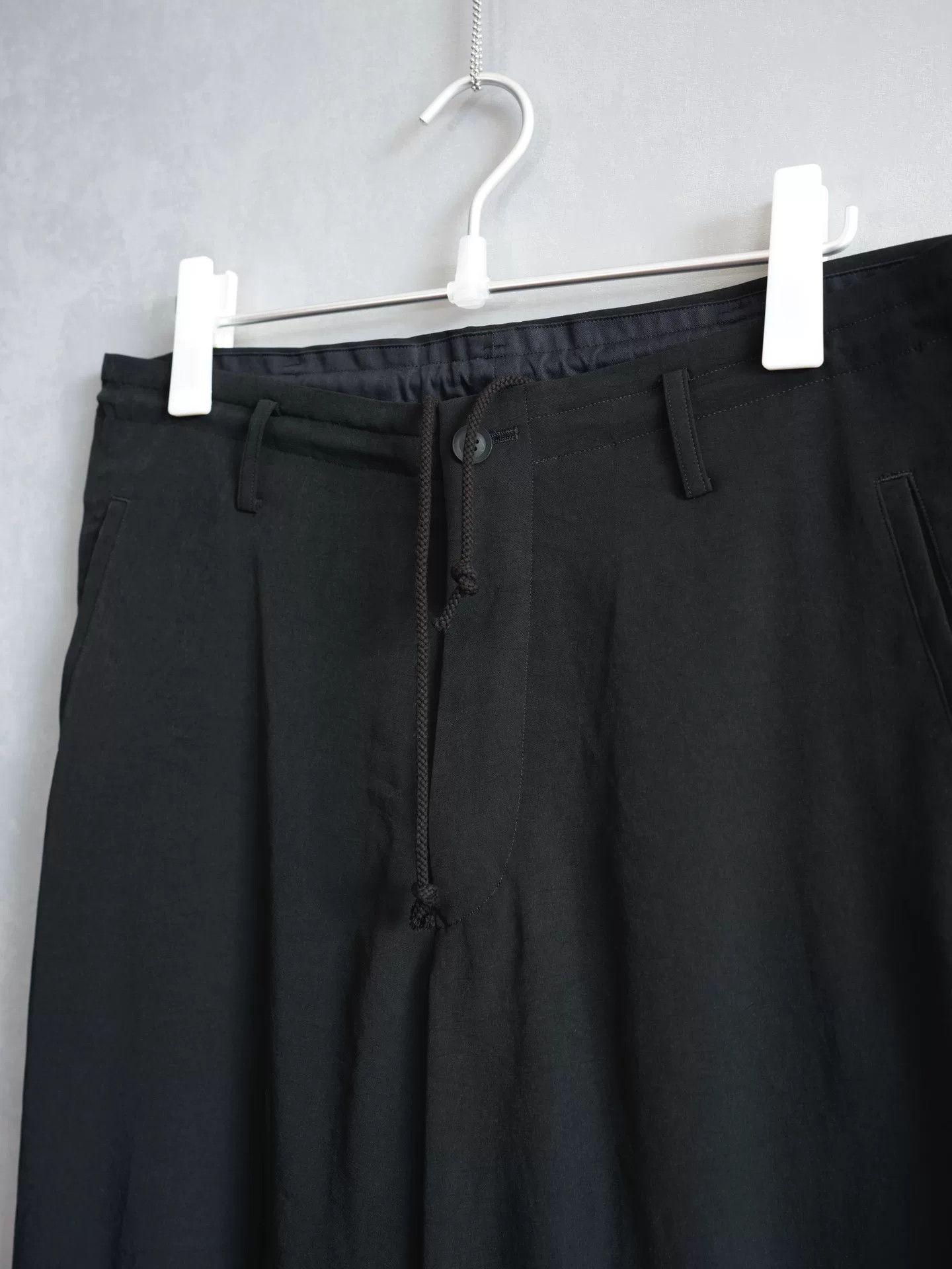 Yohji Yamamoto Yohji Yamamoto 21SS Button Acetate Trousers Size 22" - 6 Thumbnail