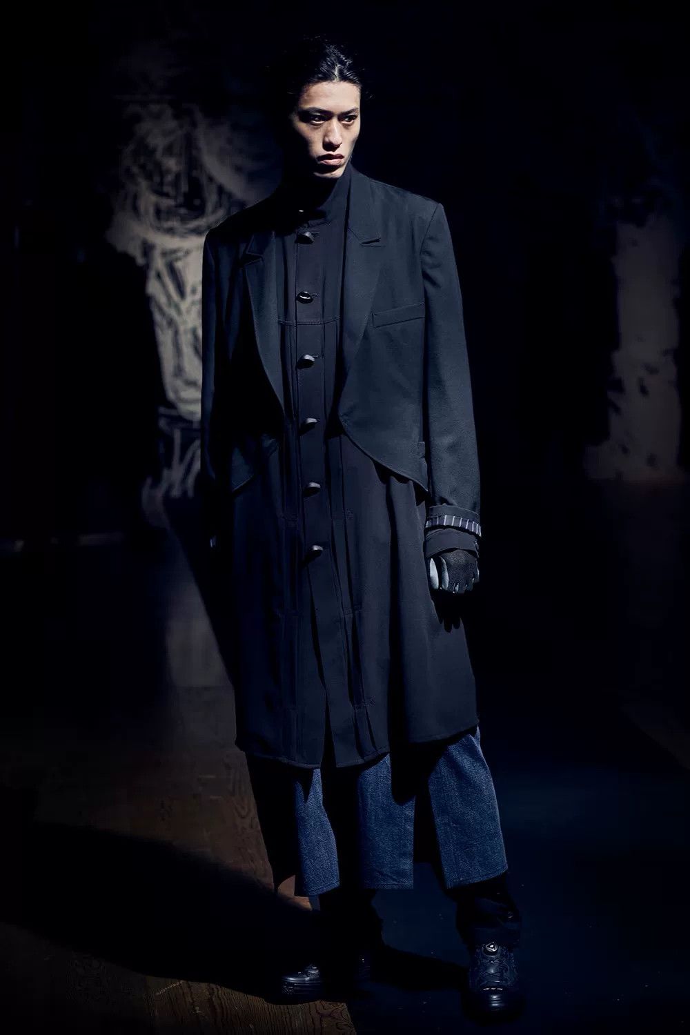 Yohji Yamamoto Yohji Yamamoto 21SS Button Acetate Trousers Size 22" - 3 Thumbnail