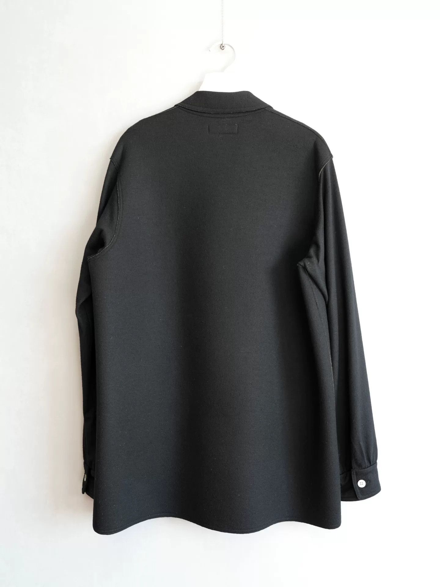 Yohji Yamamoto Yohji Yamamoto 96AW Thick Wool Shirt Size US M / EU 48-50 / 2 - 4 Thumbnail