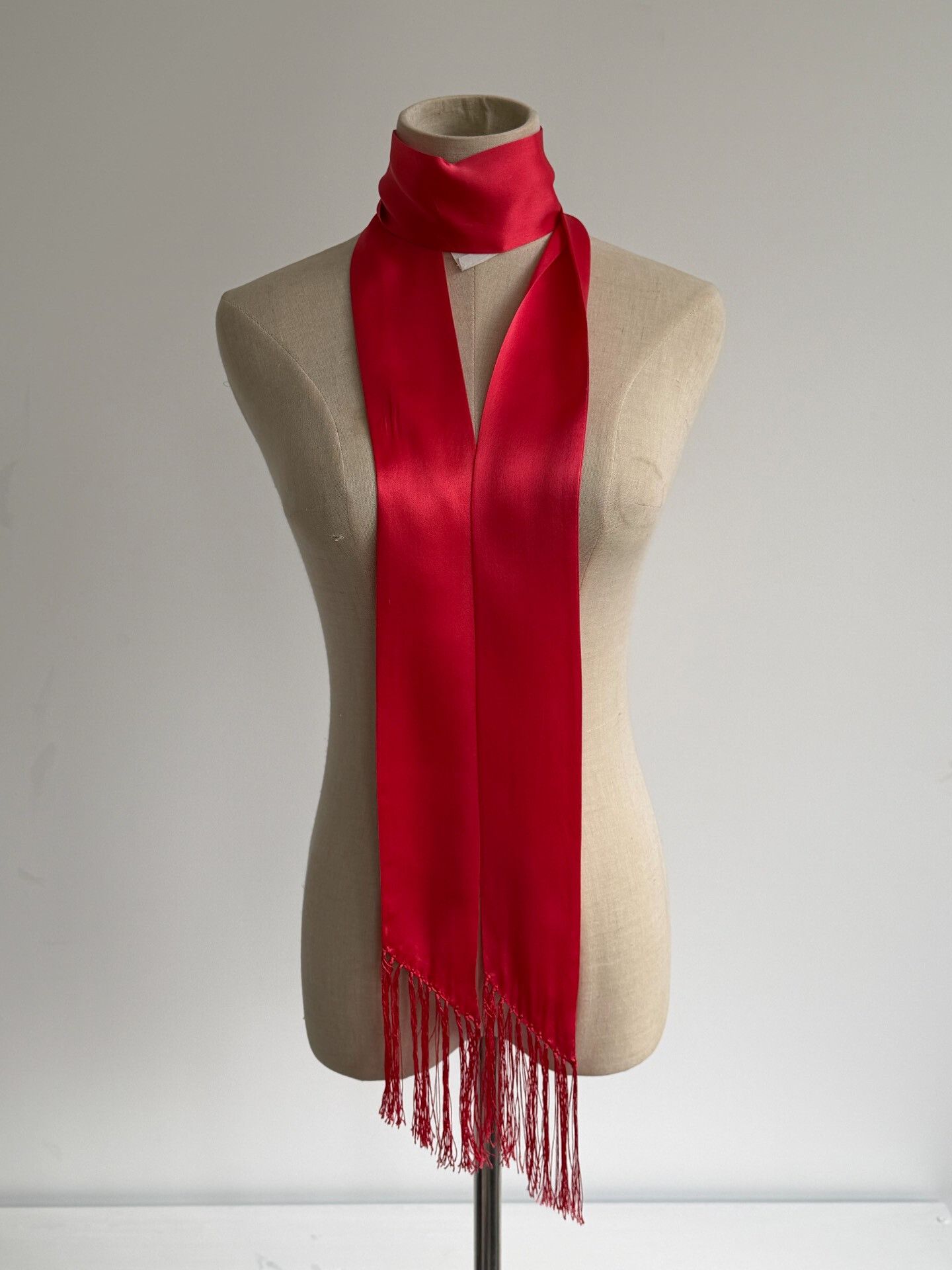 Maison Margiela Maison Martin Margiela AW05 Silk Fringe Scarf Size ONE SIZE - 4 Thumbnail