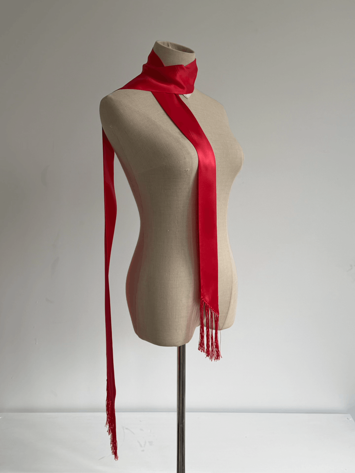Maison Margiela Maison Martin Margiela AW05 Silk Fringe Scarf Size ONE SIZE - 3 Thumbnail