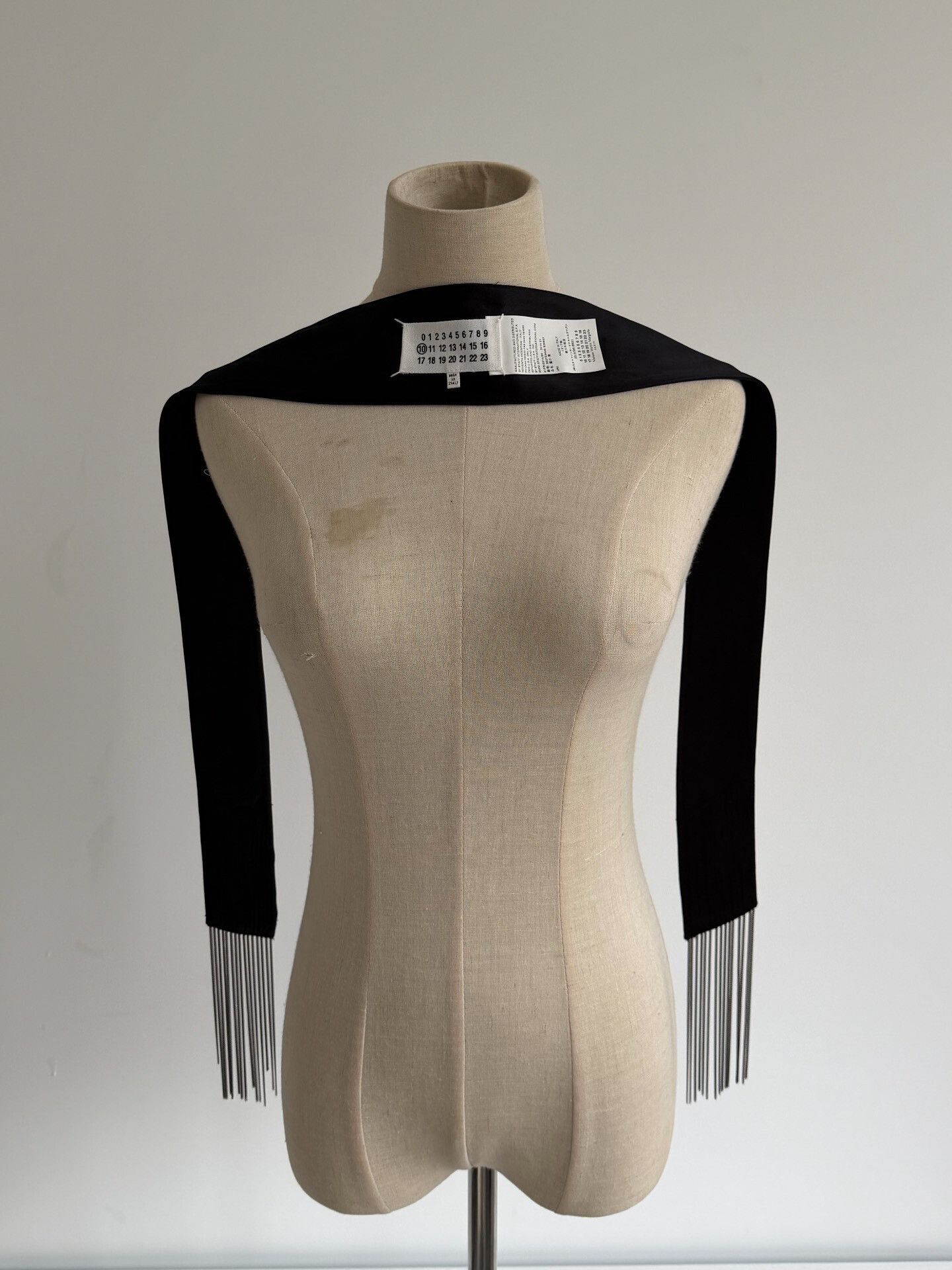 Maison Margiela Maison Margiela 14FW Silk Chain Tassel Collar Size ONE SIZE - 6 Thumbnail