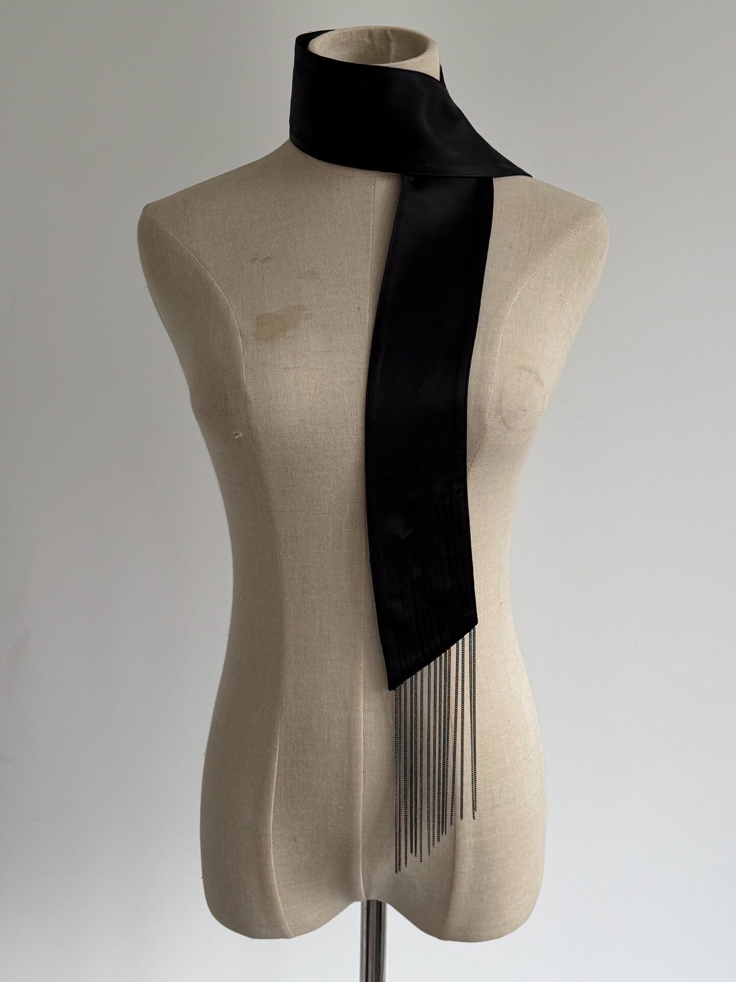 Maison Margiela Maison Margiela 14FW Silk Chain Tassel Collar Size ONE SIZE - 4 Thumbnail