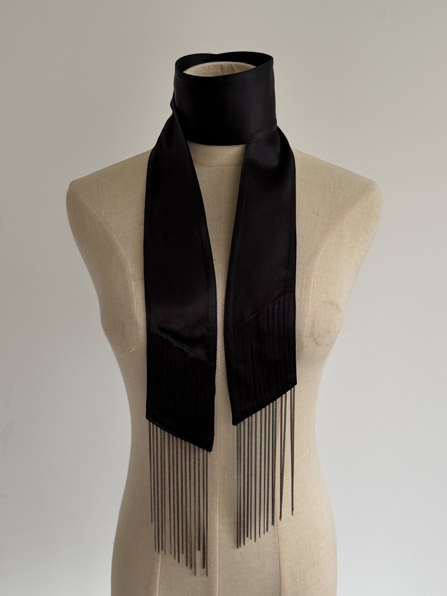 Maison Margiela Maison Margiela 14FW Silk Chain Tassel Collar Size ONE SIZE - 5 Thumbnail