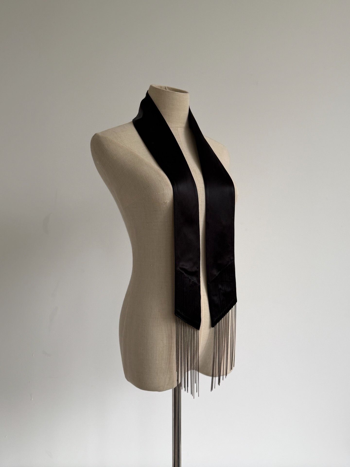 Maison Margiela Maison Margiela 14FW Silk Chain Tassel Collar Size ONE SIZE - 2 Thumbnail