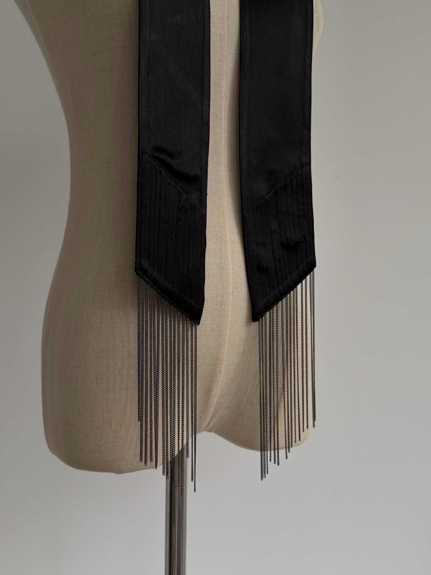 Maison Margiela Maison Margiela 14FW Silk Chain Tassel Collar Size ONE SIZE - 3 Thumbnail