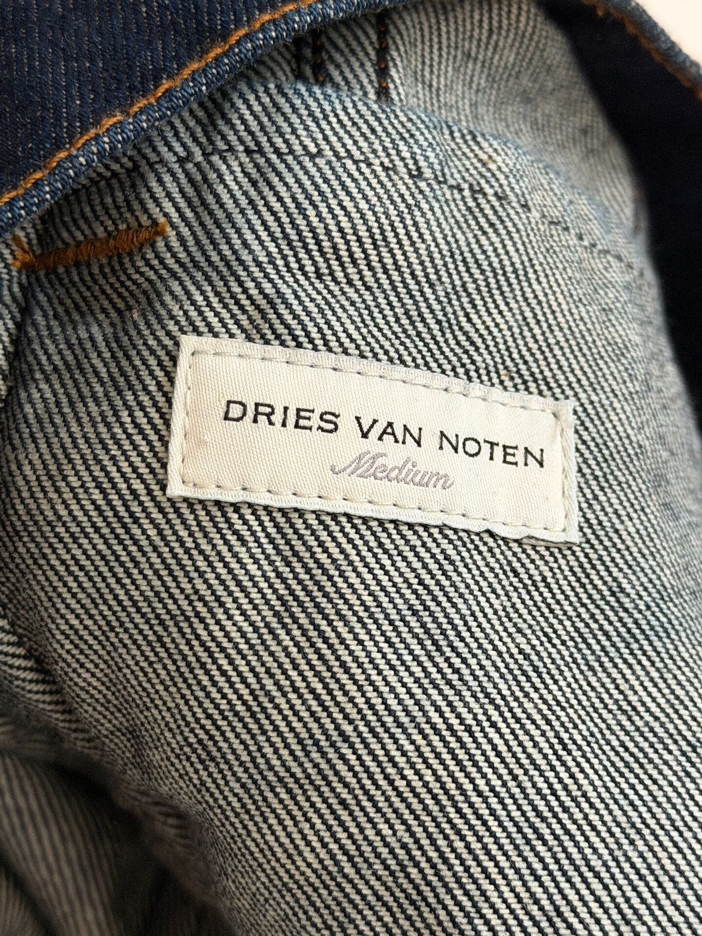 Dries Van Noten Dries Van Noten 18SS Embroidered Denim Jacket Size US M / EU 48-50 / 2 - 7 Thumbnail