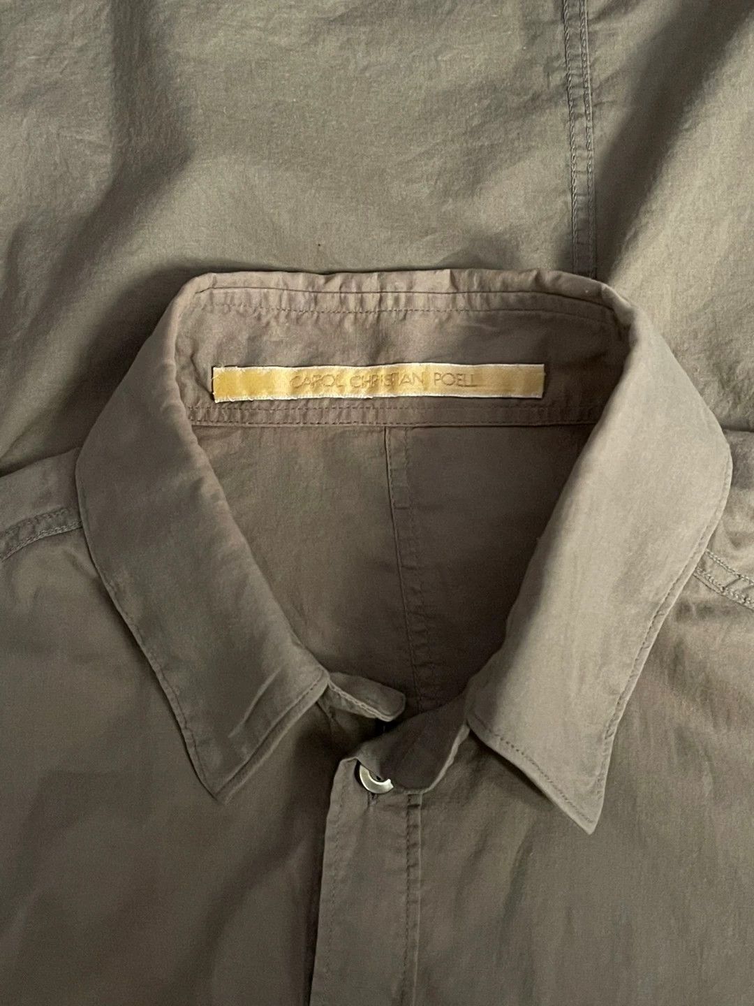 Carol Christian Poell Carol Christian Poell 03ss Short-Sleeve Shirt Size US S / EU 44-46 / 1 - 8 Thumbnail