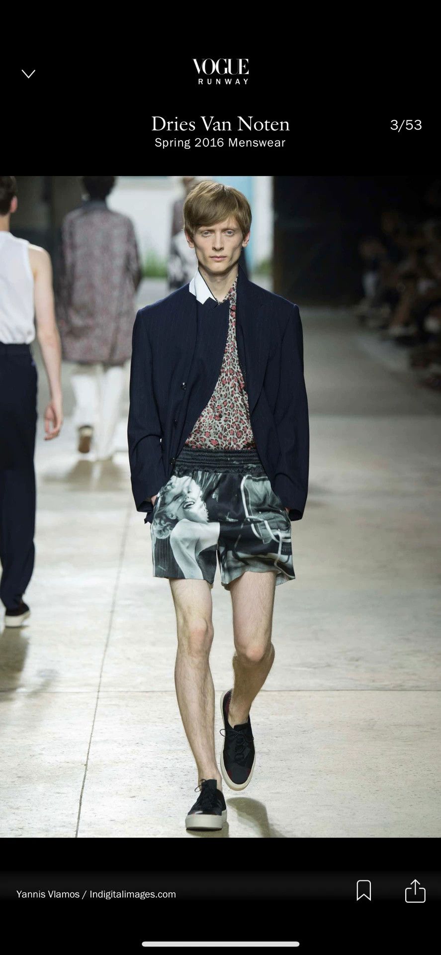 Dries Van Noten Dries Van Noten 16ss Leopard Print Shirt Size US S / EU 44-46 / 1 - 9 Thumbnail
