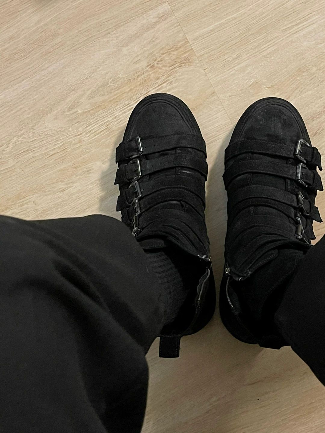 Ann Demeulemeester Ann Demeulemeester Buckle Smoking Boots Size US 8 / EU 41 - 3 Thumbnail