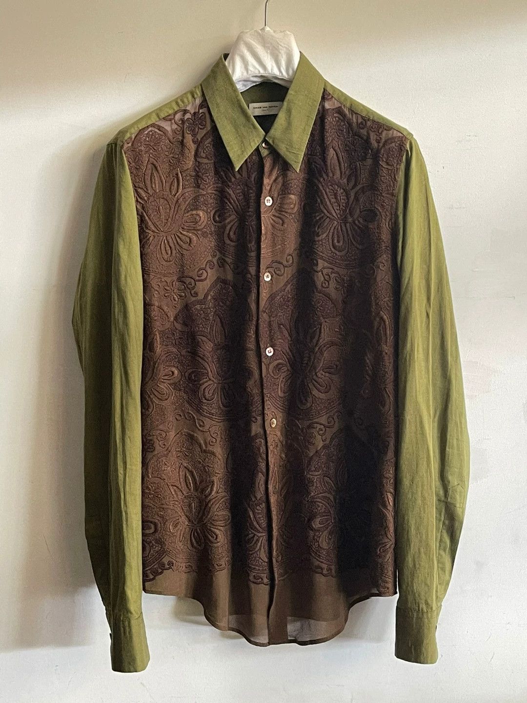 Dries Van Noten Dries Van Noten Lace Hollow Shirt Size US S / EU 44-46 / 1 - 3 Thumbnail