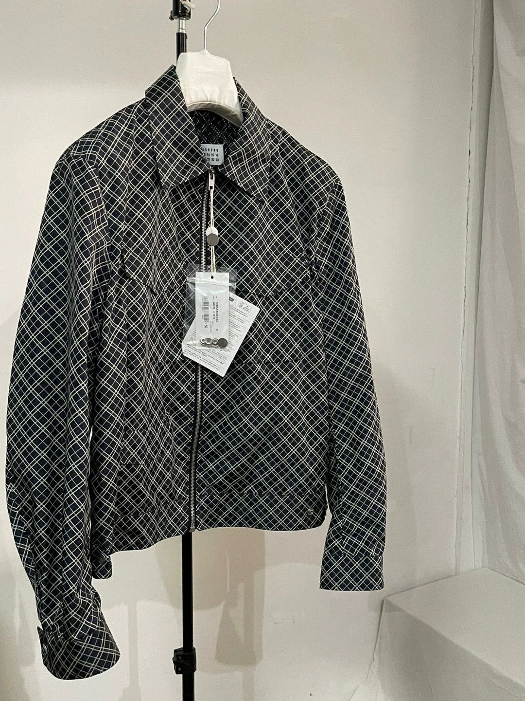 Maison Margiela Maison Margiela 19SS Diamond Quilted Jacket Size US M / EU 48-50 / 2 - 8 Thumbnail