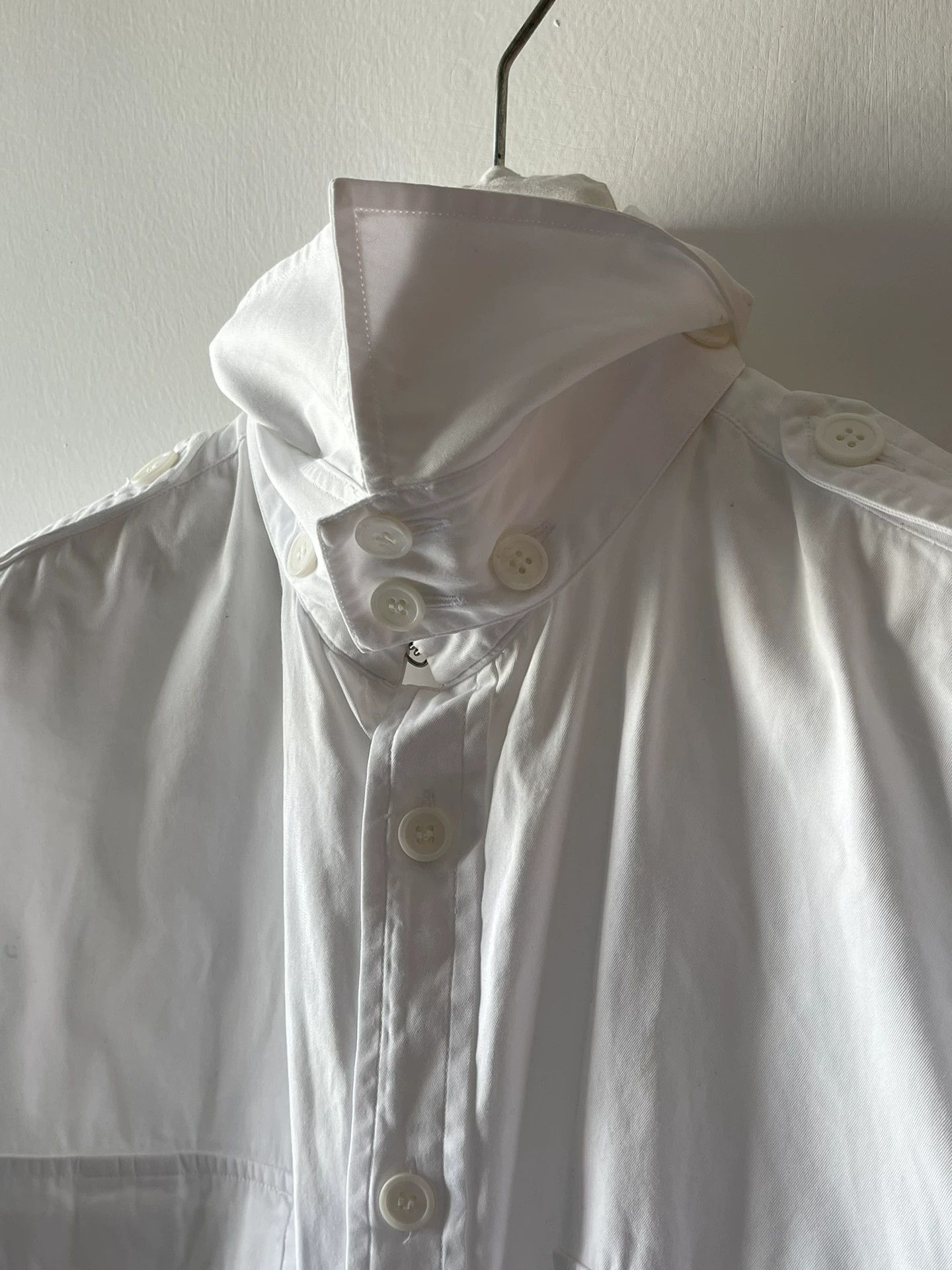 Yohji Yamamoto Yohji Yamamoto Military Shirt Jacket Size US XL / EU 56 / 4 - 7 Thumbnail