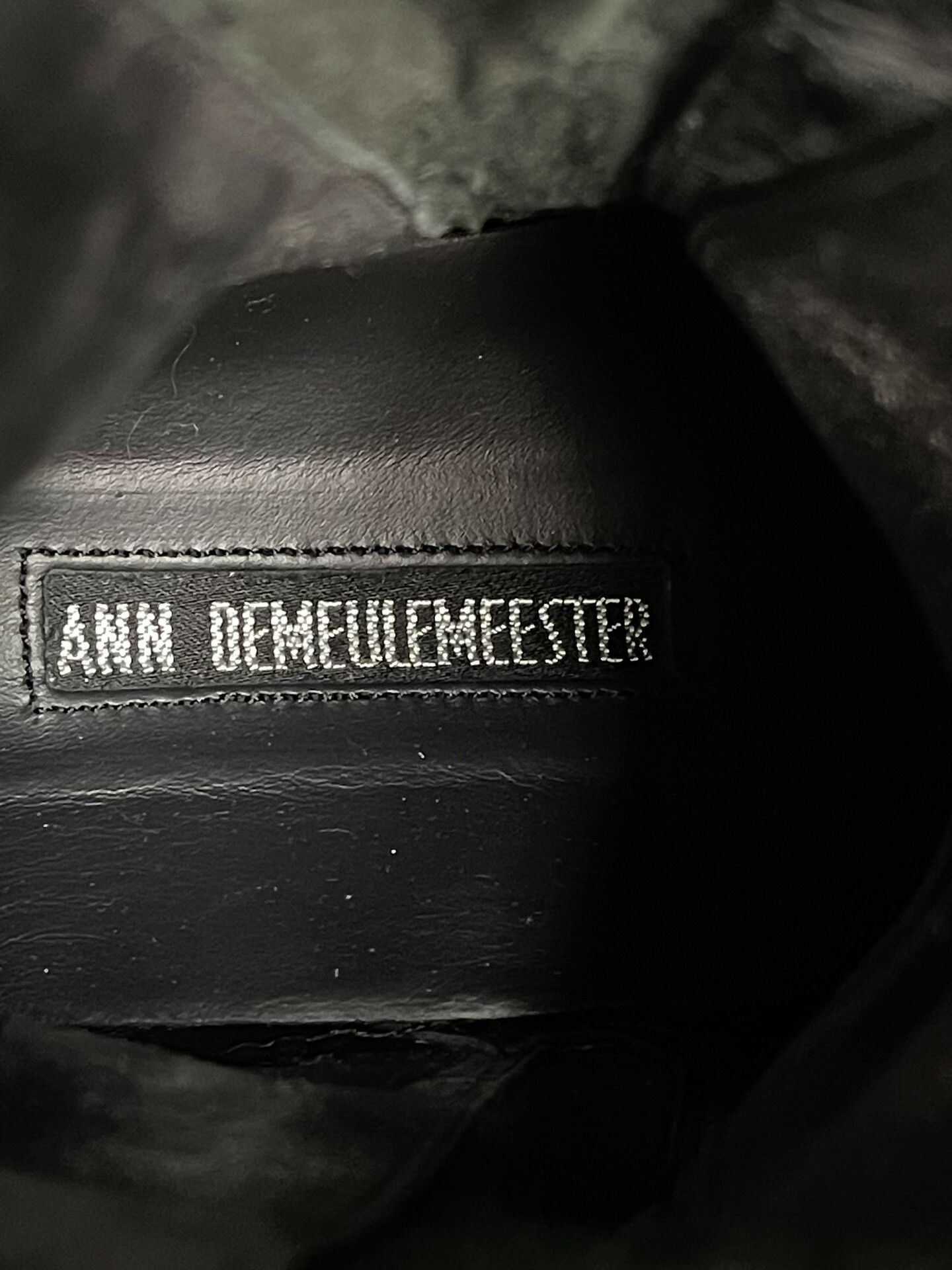 Ann Demeulemeester Ann Demeulemeester Serrated Leather Boots Size US 4 / IT 34 - 6 Thumbnail