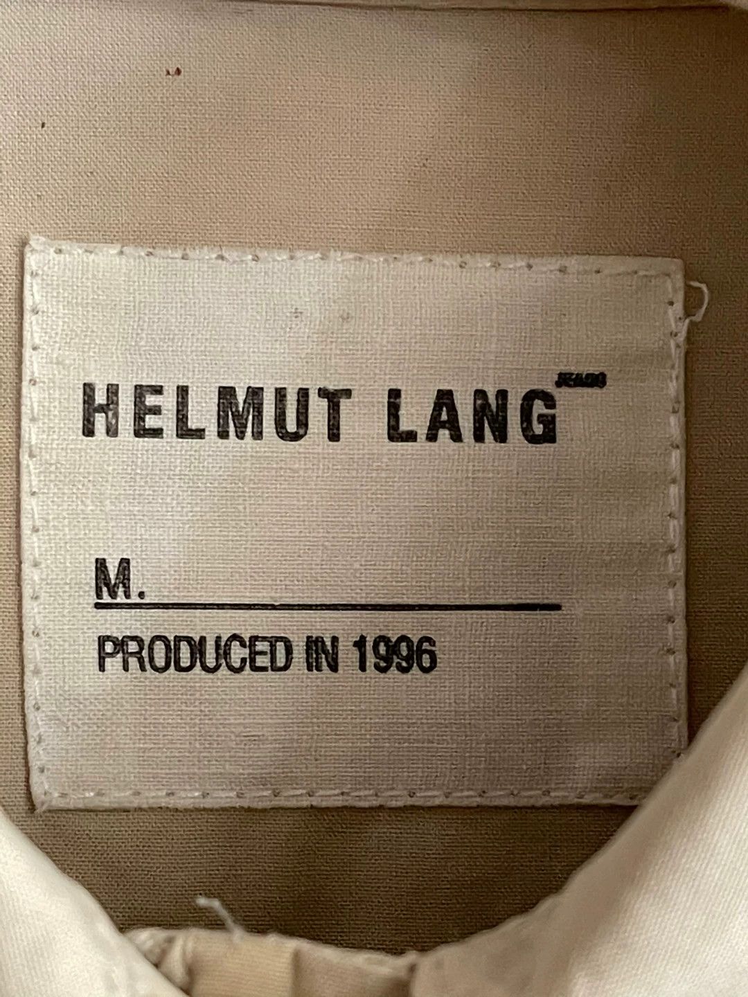 Helmut Lang Helmut Lang 1996 SS Collar Zip Jacket Size US XXS / EU 40 - 8 Thumbnail