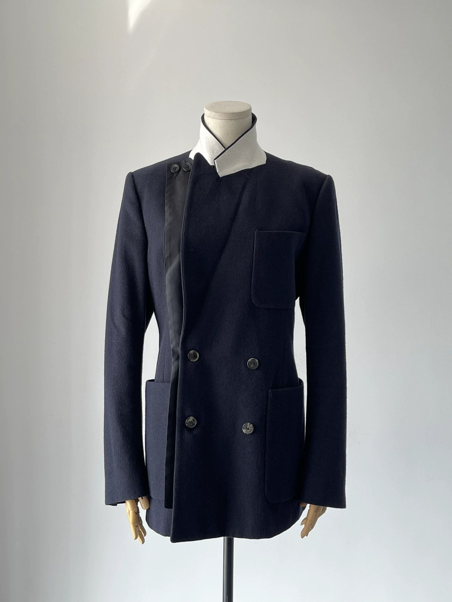 Dries Van Noten Dries Van Noten Double-Breasted Peak Lapel Blazer Size US M / EU 48-50 / 2 - 5 Thumbnail