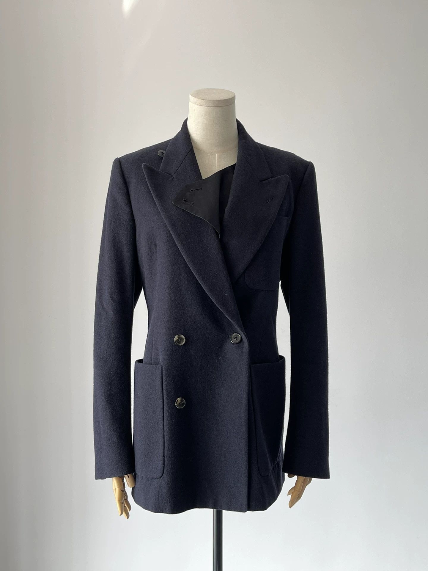 Dries Van Noten Dries Van Noten Double-Breasted Peak Lapel Blazer Size US M / EU 48-50 / 2 - 3 Thumbnail