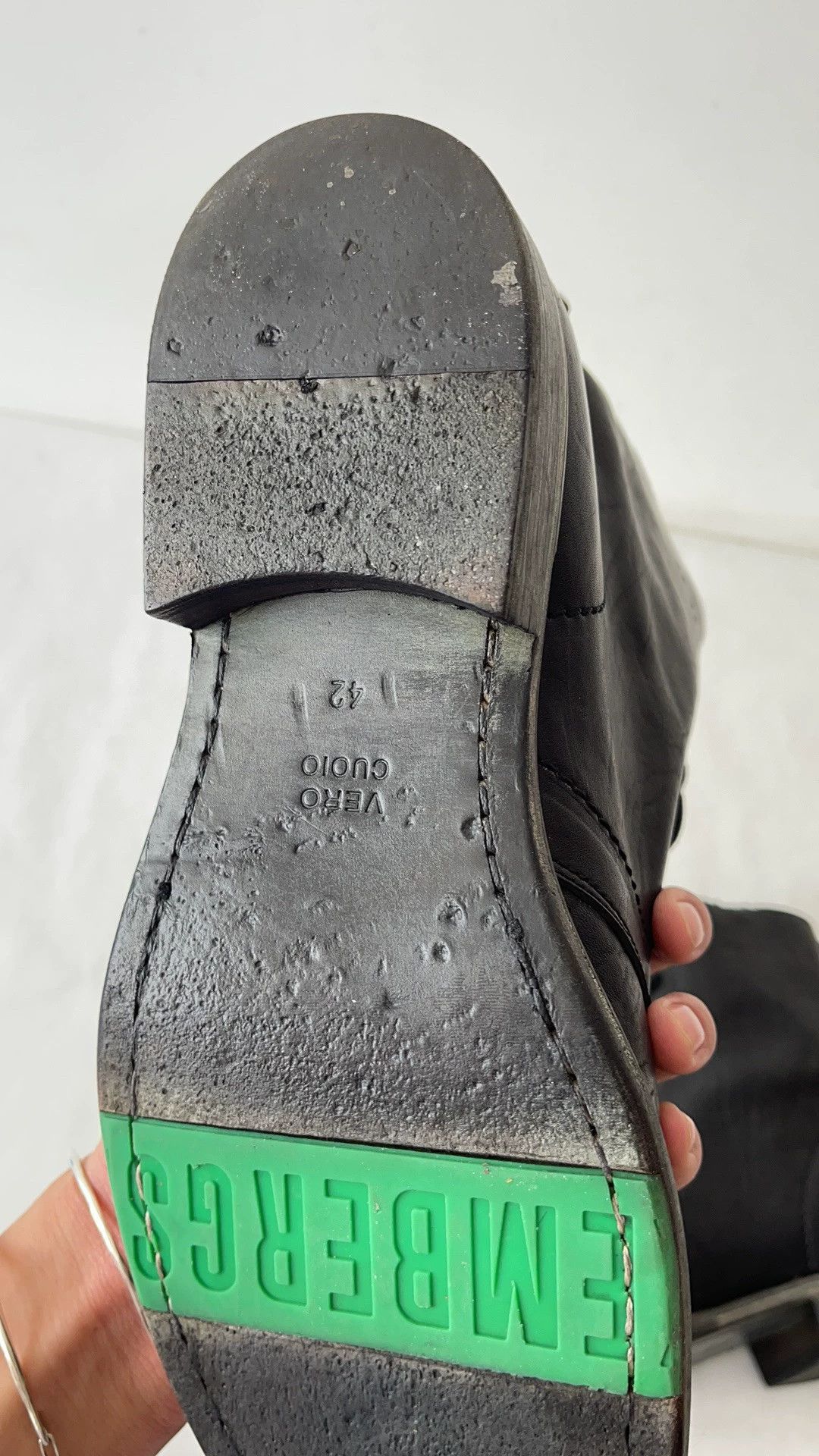 Dirk Bikkembergs Dirk Bikkembergs Buffalo Leather Martin Boots Size US 9 / EU 42 - 6 Thumbnail