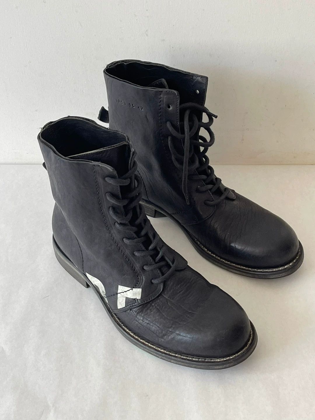 Dirk Bikkembergs Dirk Bikkembergs Buffalo Leather Martin Boots Size US 9 / EU 42 - 3 Thumbnail