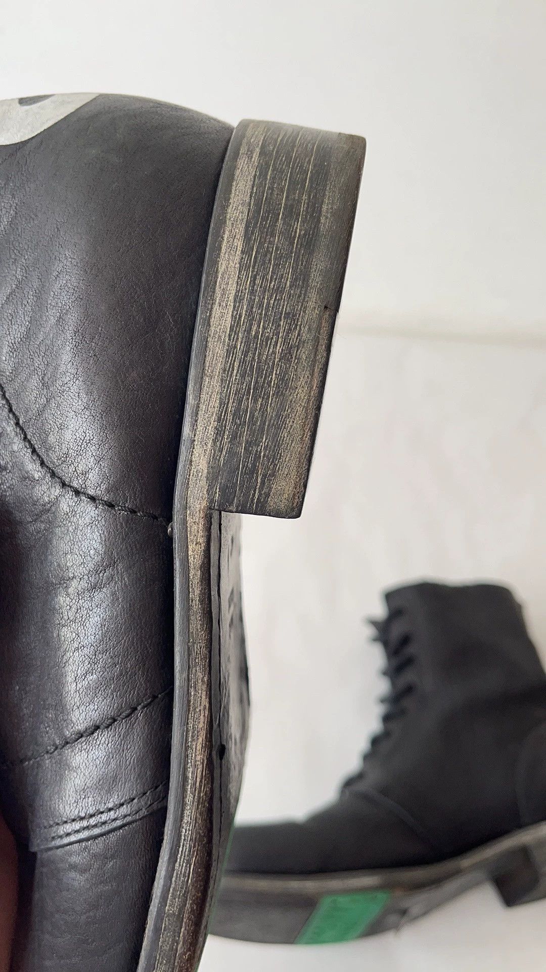 Dirk Bikkembergs Dirk Bikkembergs Buffalo Leather Martin Boots Size US 9 / EU 42 - 4 Thumbnail