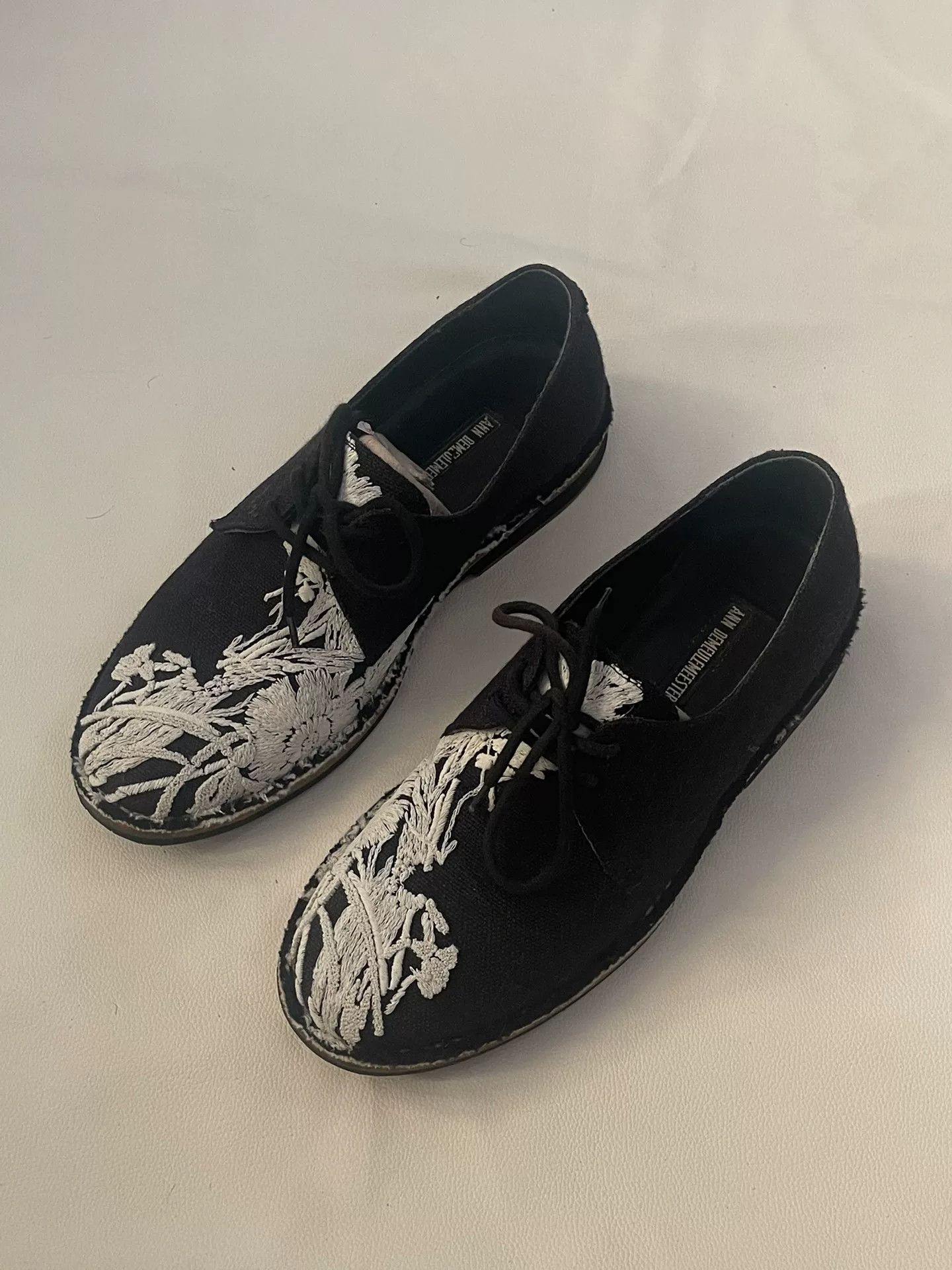 Ann Demeulemeester Ann Demeulemeester 14SS Floral Leather Shoes Size US 8 / EU 41 - 2 Thumbnail