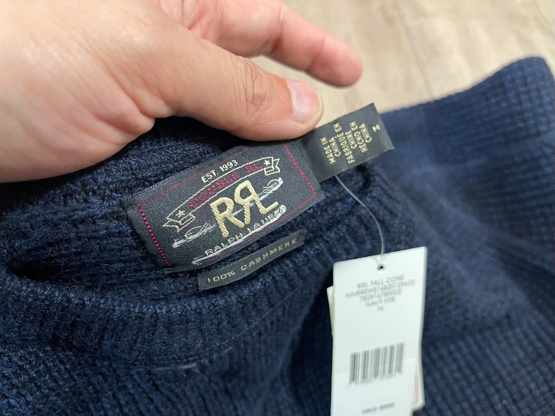 RRL Ralph Lauren RRL Cashmere Knit Sweater Size US M / EU 48-50 / 2 - 5 Thumbnail