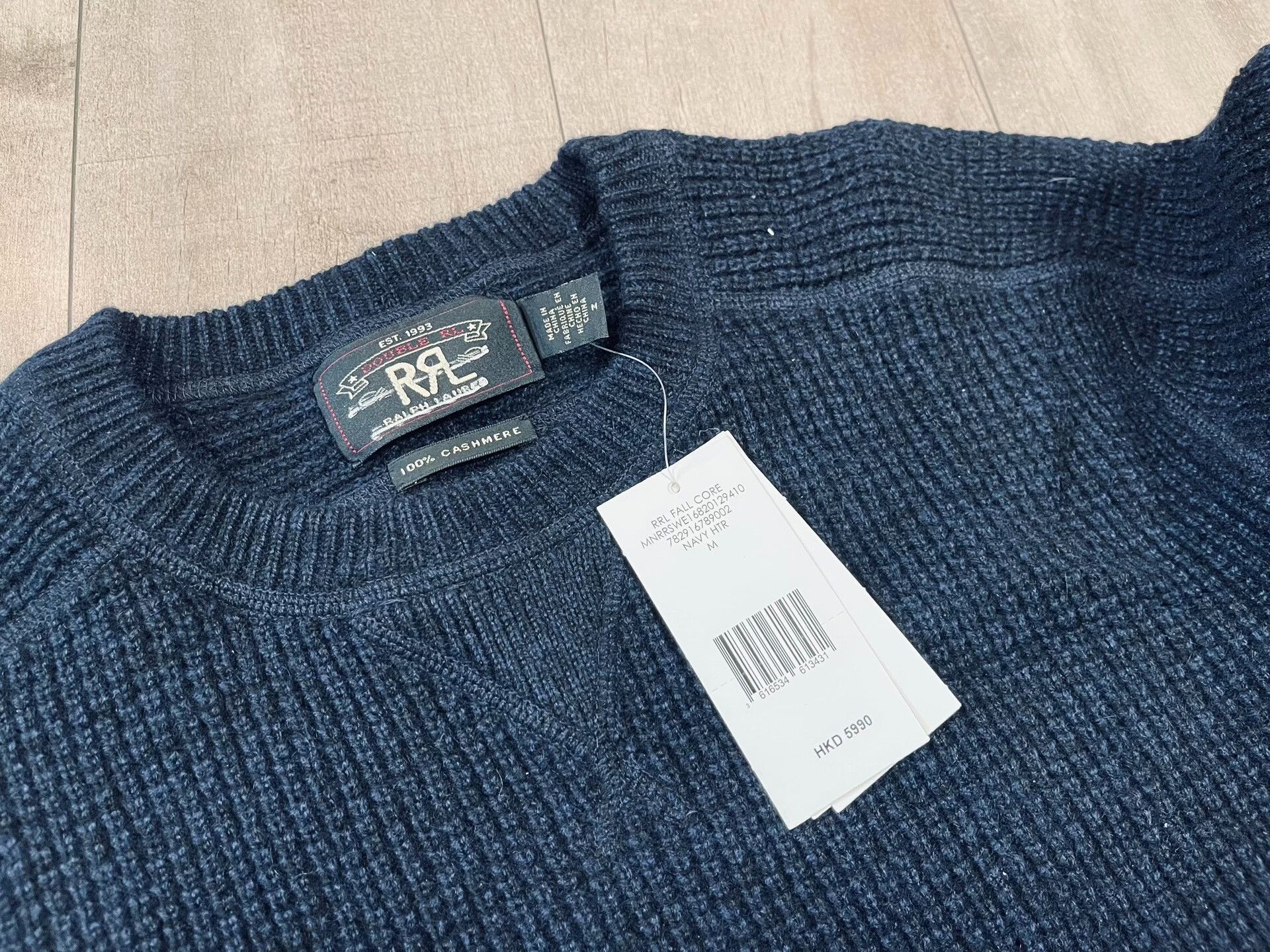 RRL Ralph Lauren RRL Cashmere Knit Sweater Size US M / EU 48-50 / 2 - 2 Thumbnail