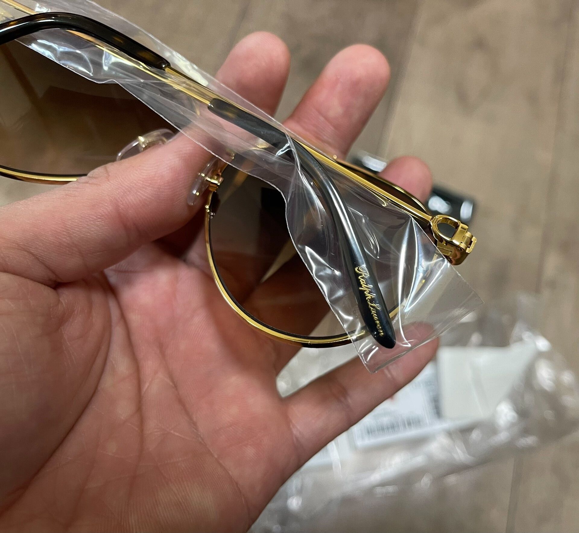 Ralph Lauren Purple Label Ralph Lauren Aviator Sunglasses Size ONE SIZE - 5 Thumbnail