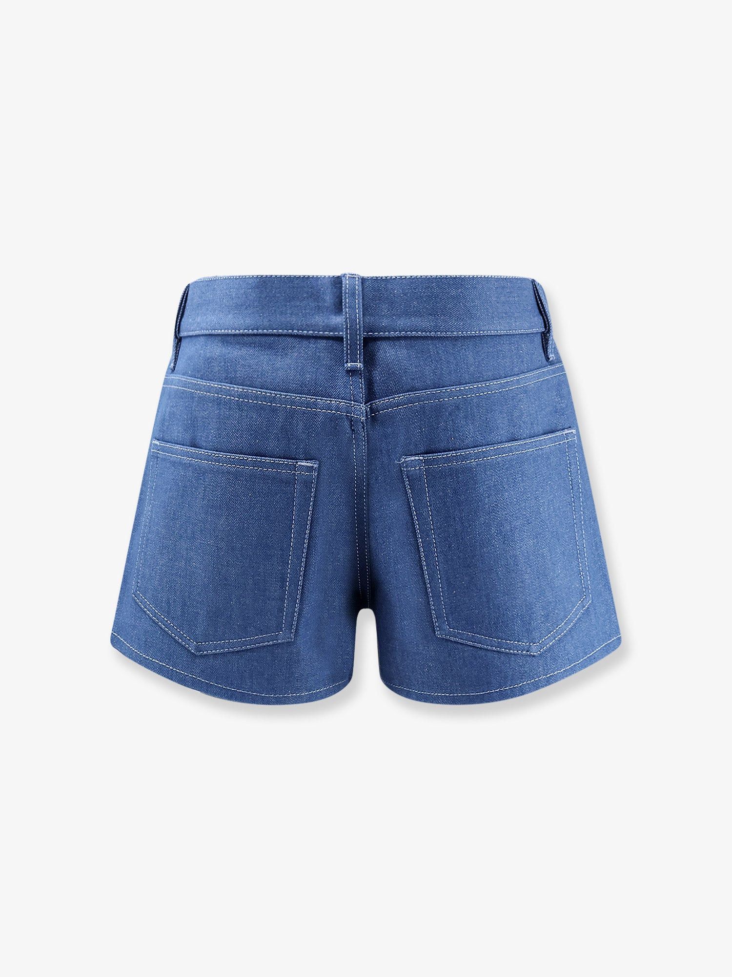 Gucci Gucci Cotton shorts with frontal iconic Horsebits Tag Size 27 Women - USA Tariffs Included Size 27" / US 4 / IT 40 - 2 Thumbnail