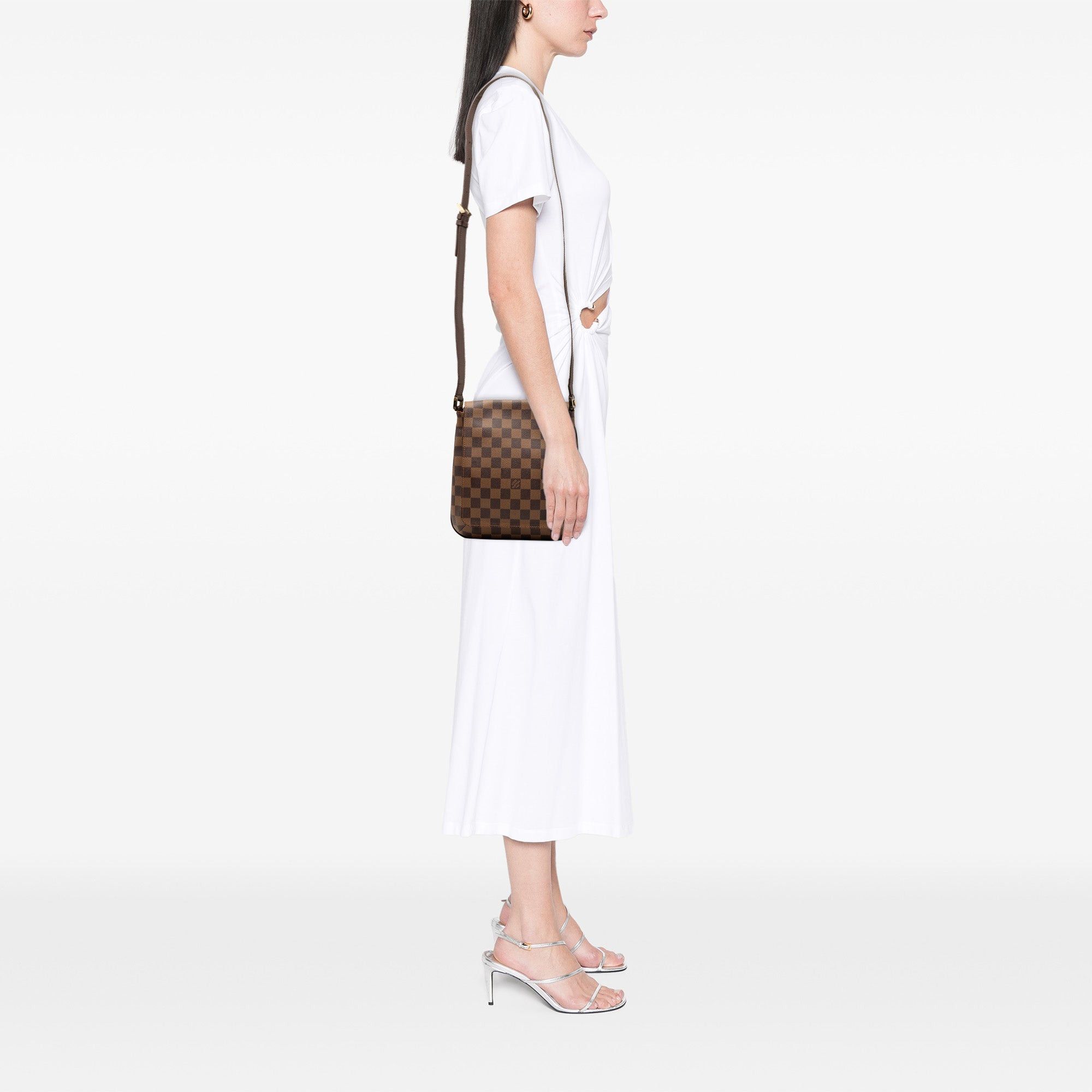 Louis Vuitton Damier Ebene Musette Salsa Long Strap Size ONE SIZE - 9 Thumbnail