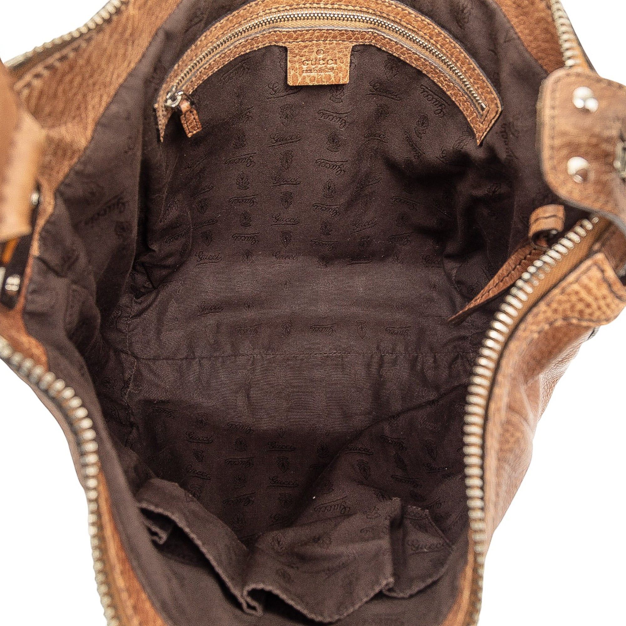 Gucci Leather Bamboo Shoulder Bag Size ONE SIZE - 4 Thumbnail