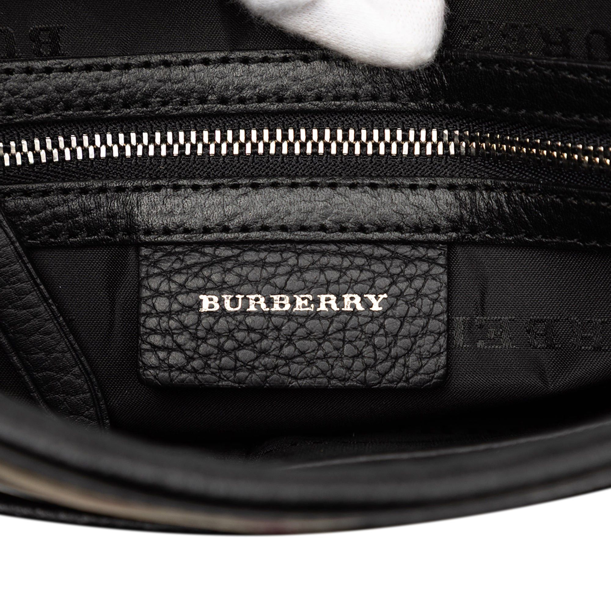 Burberry Nova Check Trimmed Canvas Crossbody Size ONE SIZE - 5 Thumbnail