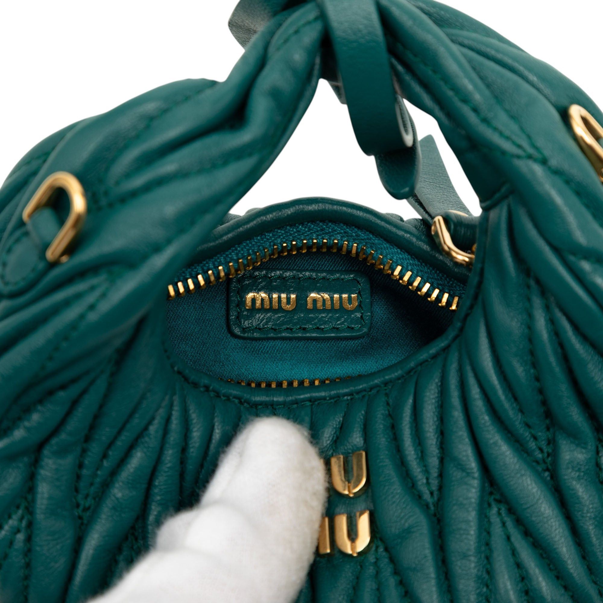 Miu Miu Micro Nappa Matelasse Wander Bag Size ONE SIZE - 5 Thumbnail