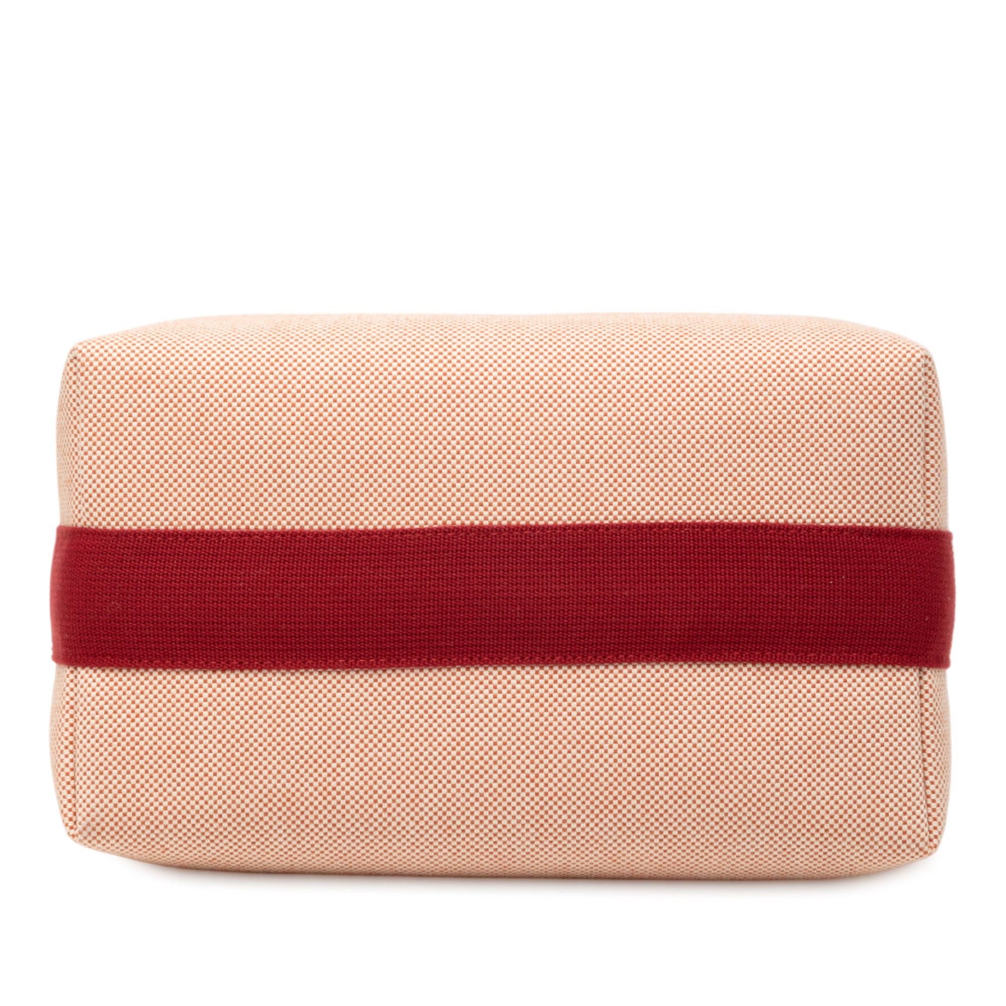 Hermes Large Canvas Bride A Brac Cabriole Case Size ONE SIZE - 3 Thumbnail