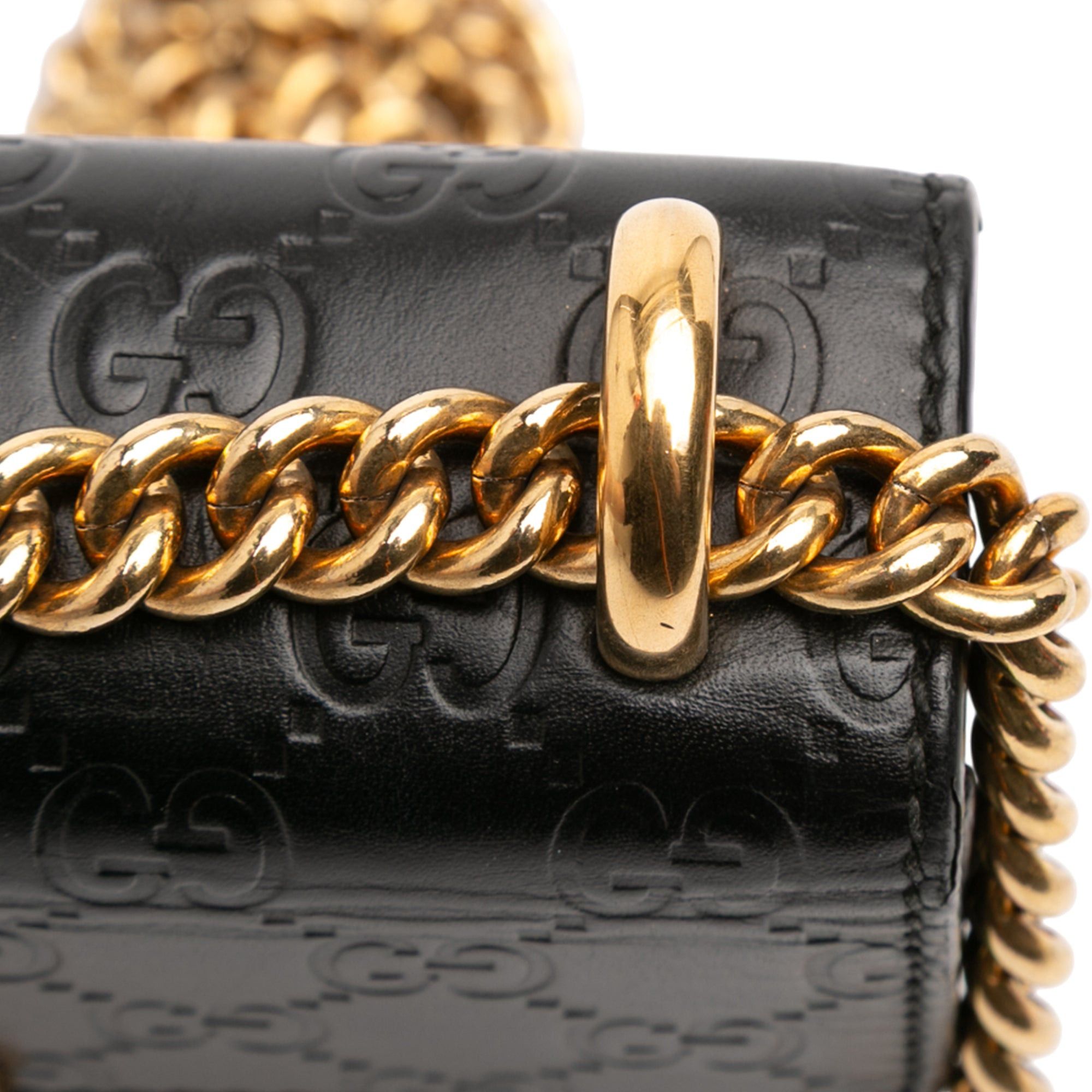 Gucci Small Guccissima Padlock Crossbody Size ONE SIZE - 7 Thumbnail