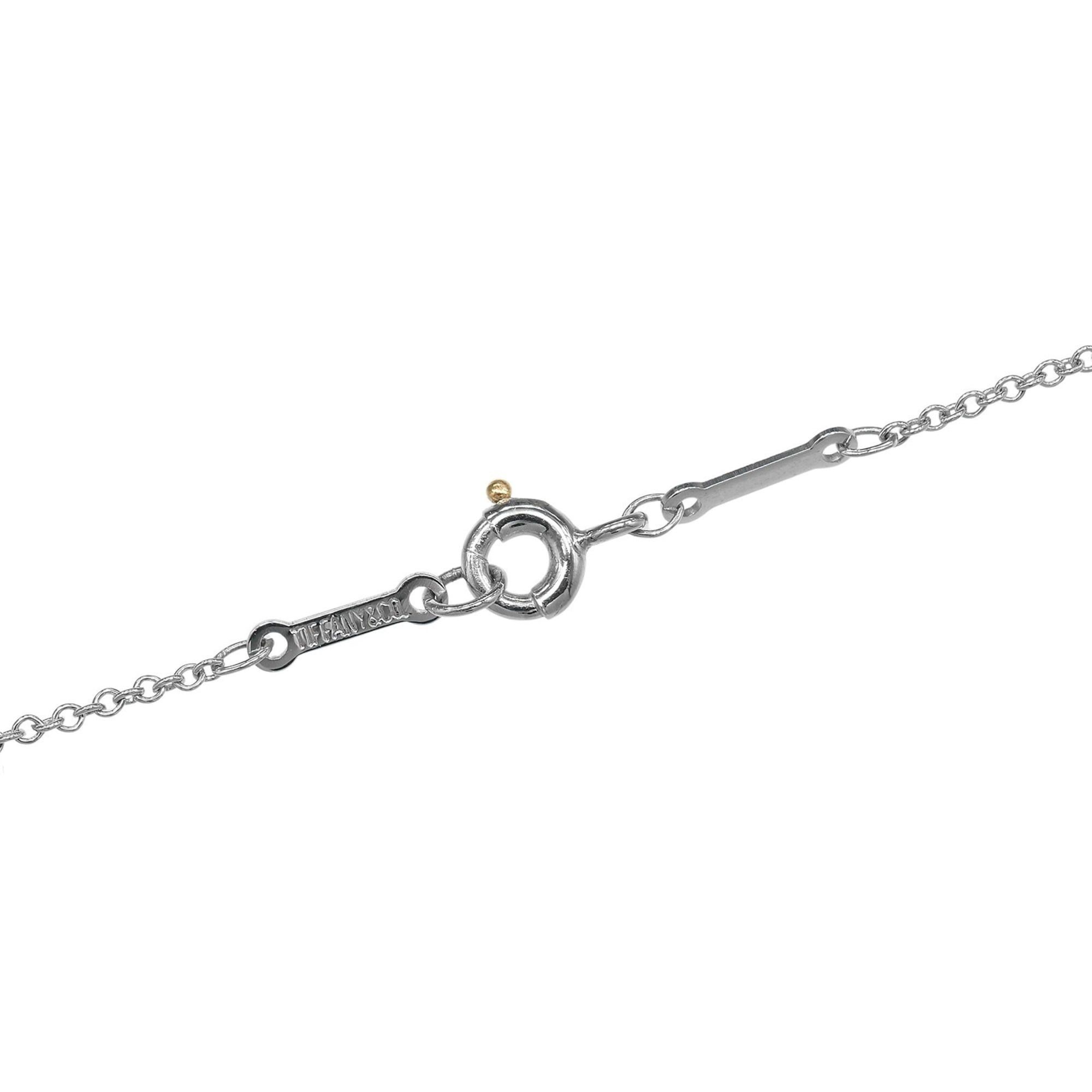 Tiffany & Co. Tiffany & Co. Dots Cross Necklace in Pt950 Platinum with Diamonds, Approx. 4.1g Size ONE SIZE - 6 Thumbnail